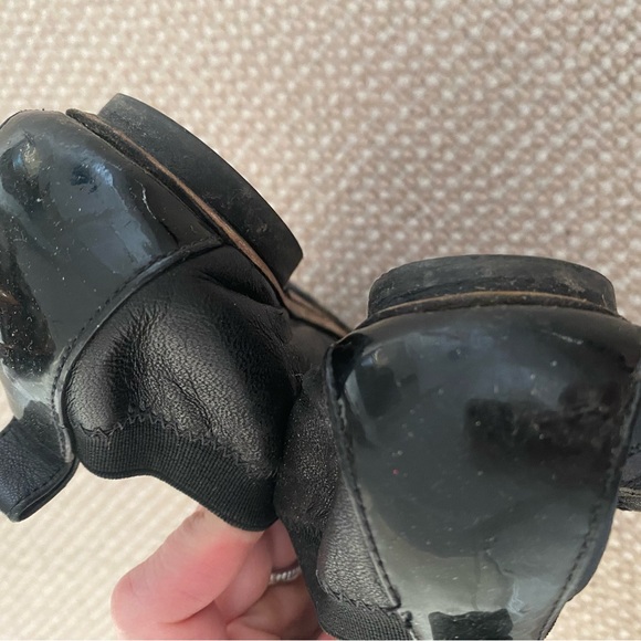 Chanel black ballerina leather flats 36 6 - Picture 6 of 7